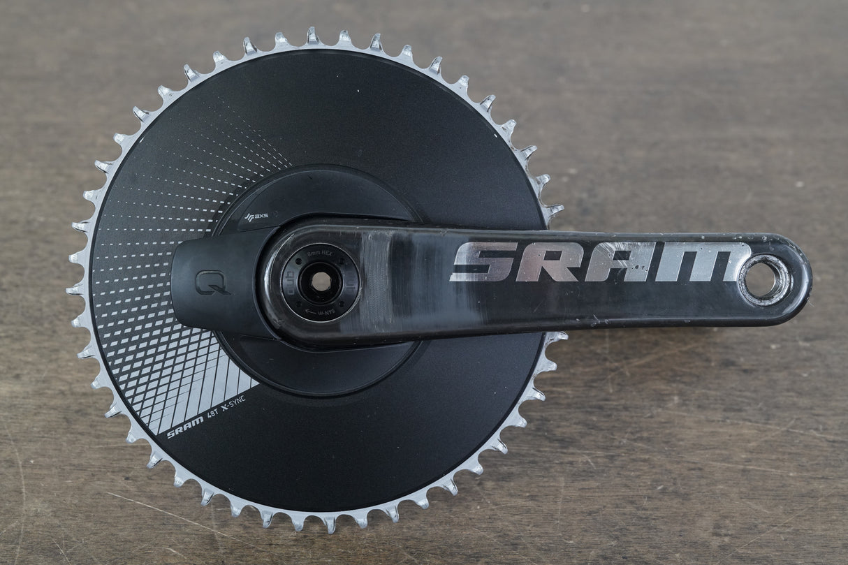 170mm 48T DUB SRAM Red AXS E1 XPLR Team 1x 12 Speed Quarq Power Meter Crank