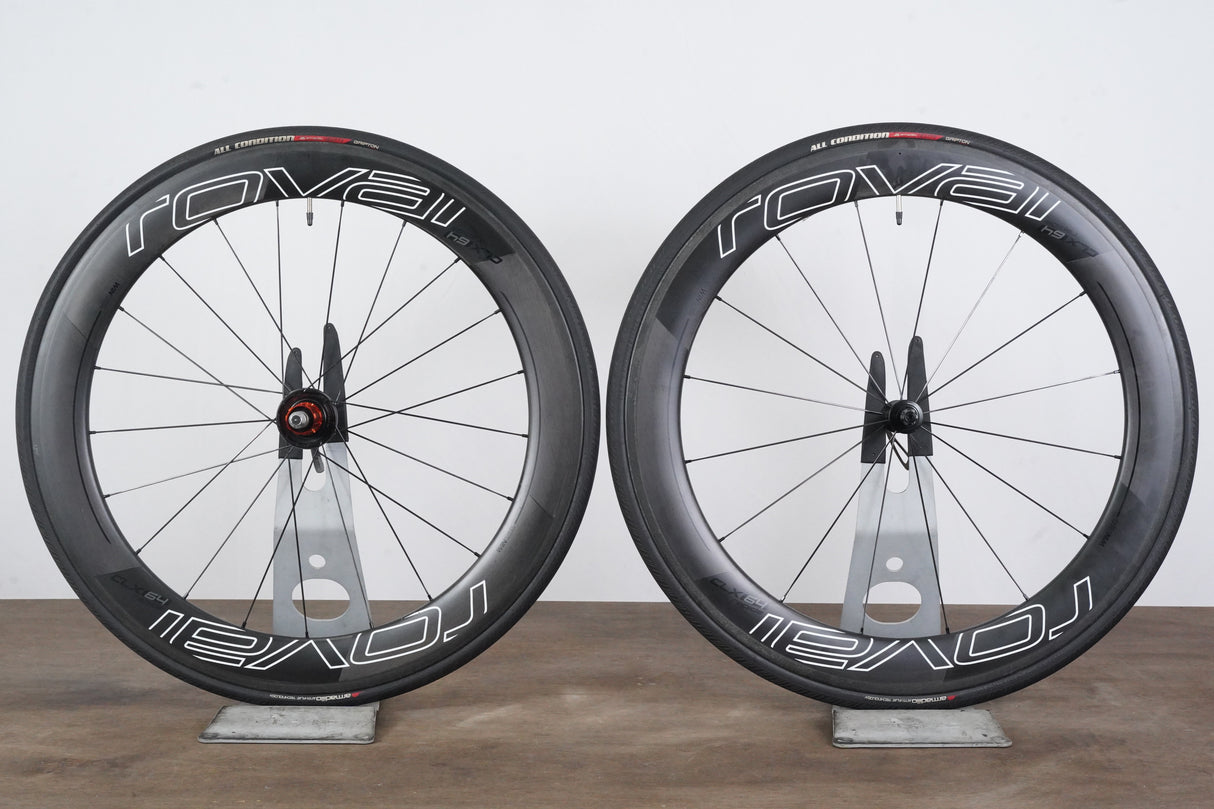 Roval CLX 64 Carbon Tubeless Clincher Rim Brake Wheelset Shimano/SRAM 11 Speed