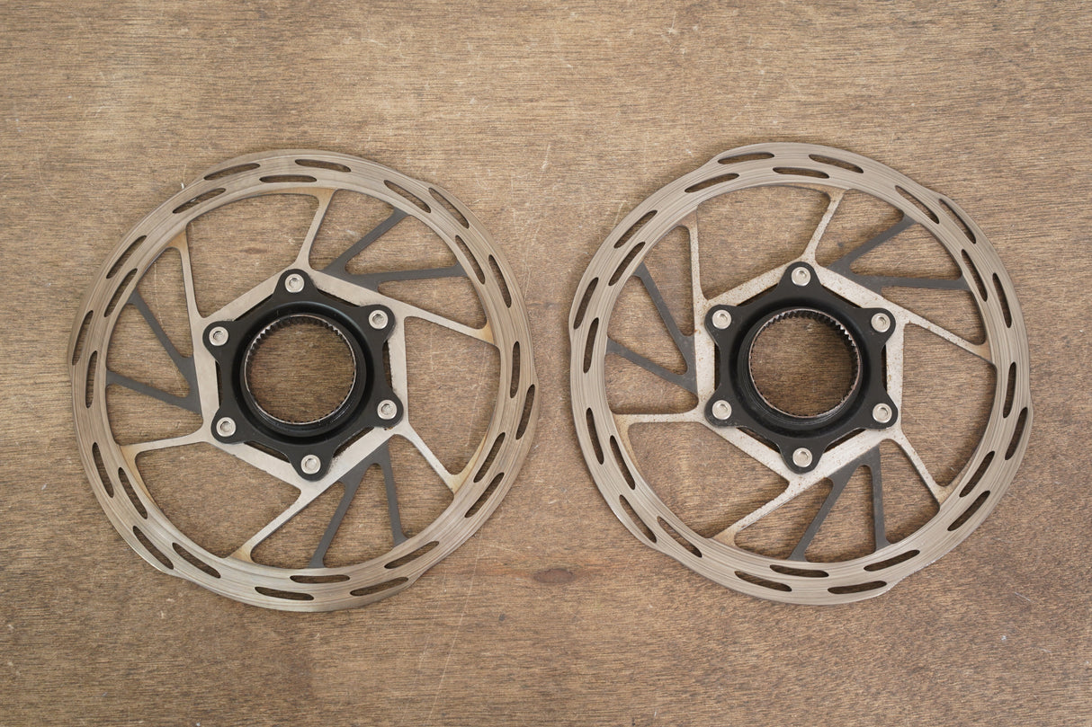 (2) 160mm SRAM PaceLine Center Lock Disc Brake Rotors