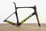 L (56cm) Scott Foil 10 Di2 Carbon Aero Rim Brake Road Frameset *Repaired*