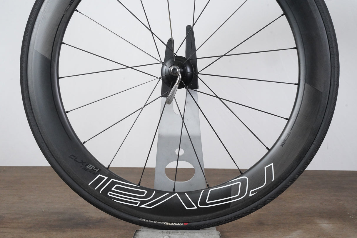 Roval CLX 64 Carbon Tubeless Clincher Rim Brake Wheelset Shimano/SRAM 11 Speed