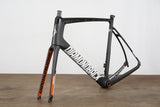 58cm Diamondback Podium Equipe Carbon Rim Brake Road Frameset