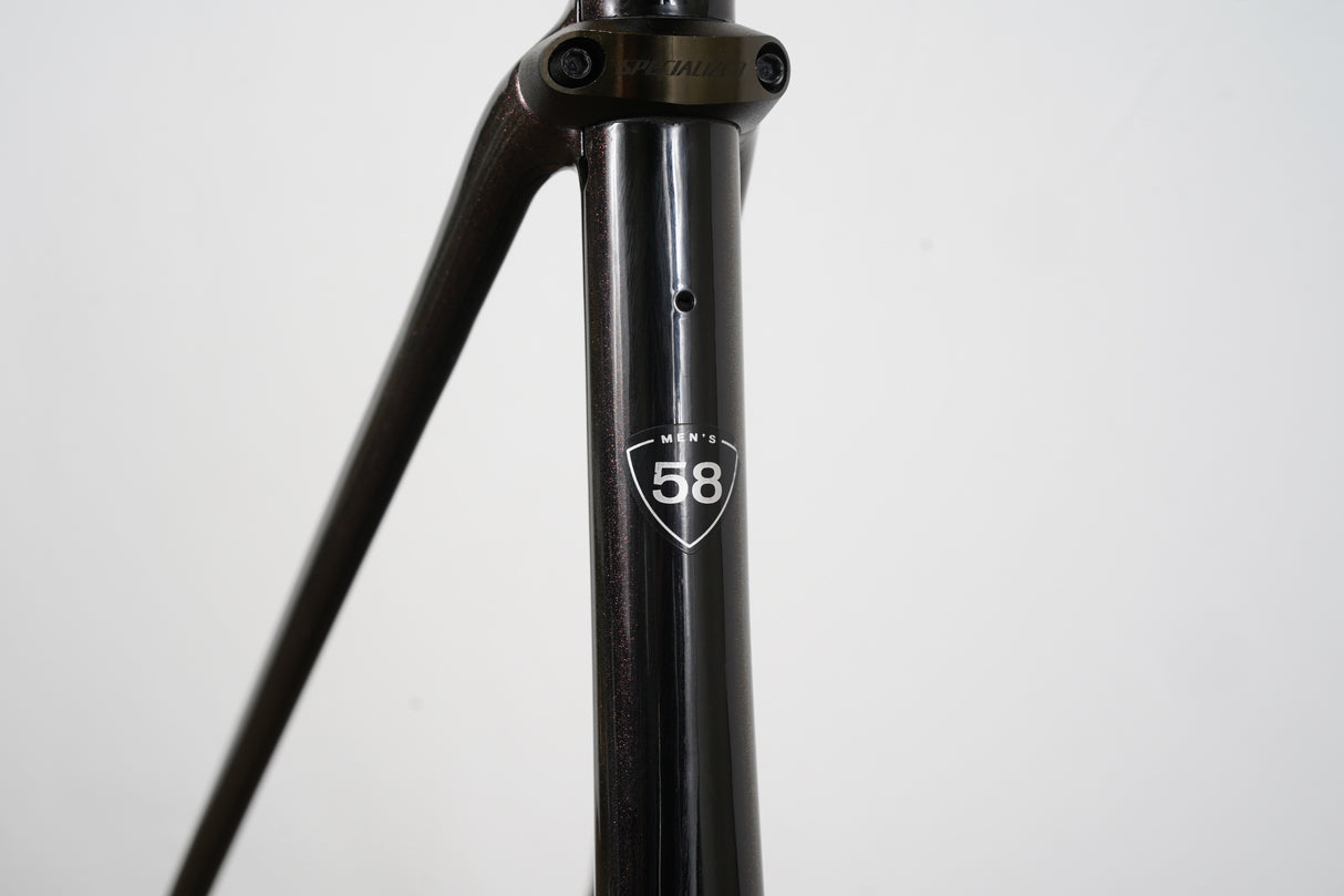 58cm Specialized Roubaix Comp Future Shock Carbon Disc Brake Frameset