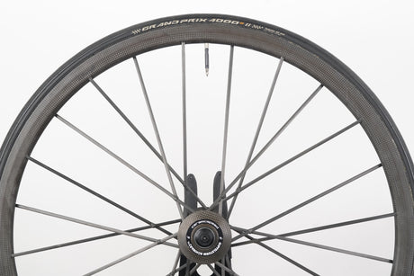 Lightweight Gipfeldturm Schwarz Carbon Tubular Rim Brake Wheelset 11 Speed
