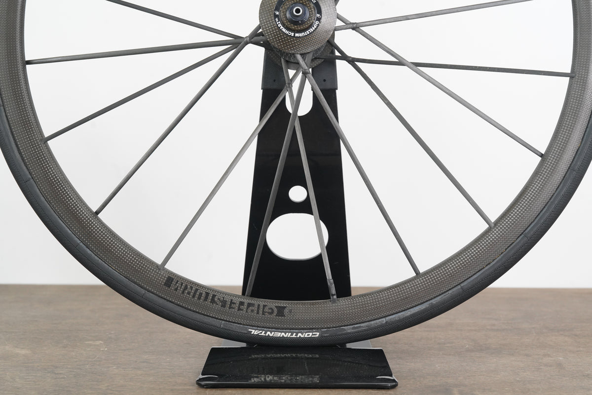 Lightweight Gipfeldturm Schwarz Carbon Tubular Rim Brake Wheelset 11 Speed