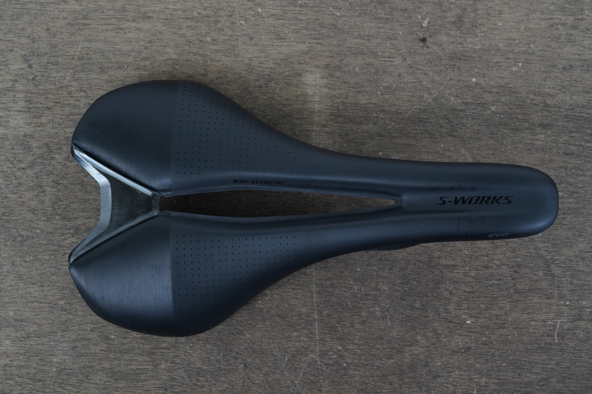 143mm Specialized S-WORKS Romin Evo Carbon Rail Saddle 126g
