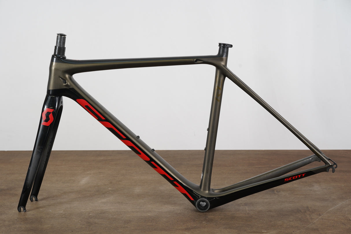 52cm Scott Addict RC Carbon Rim Brake Road Frameset