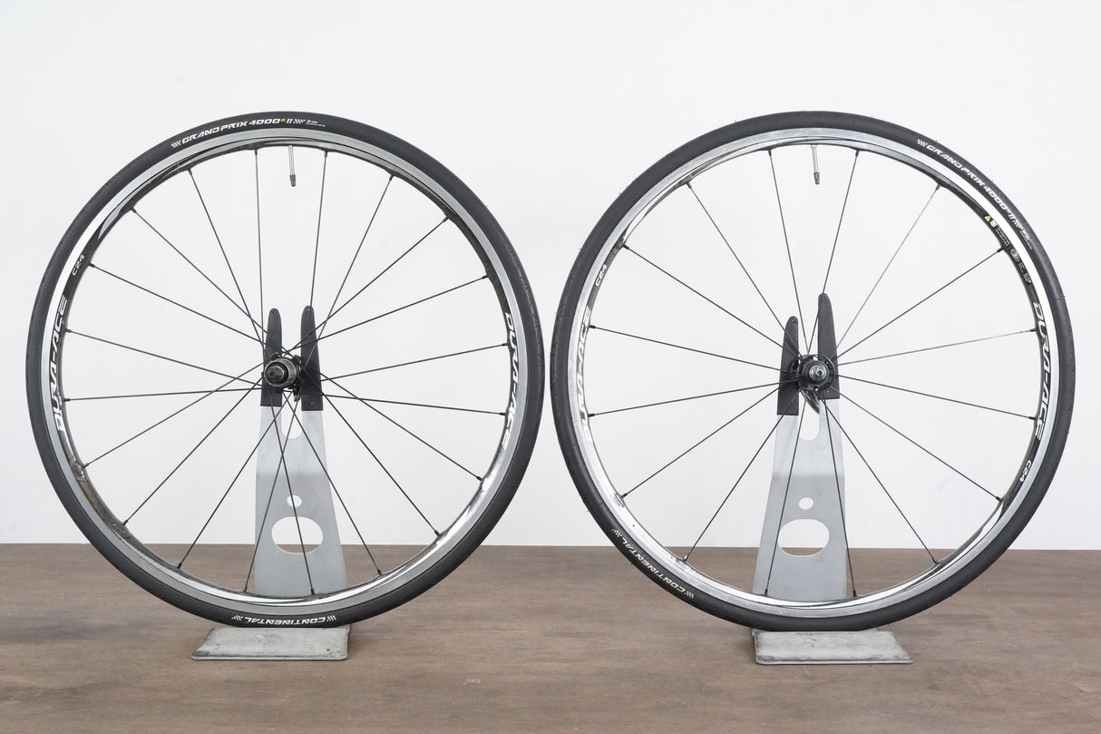 Shimano Dura-Ace WH-9000 C24 Carbon Clincher Rim Brake Wheelset 11 Speed