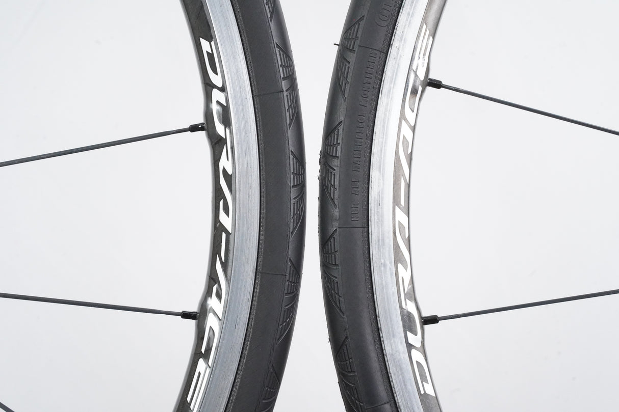 Shimano Dura-Ace WH-9000 C24 Carbon Clincher Rim Brake Wheelset 11 Speed