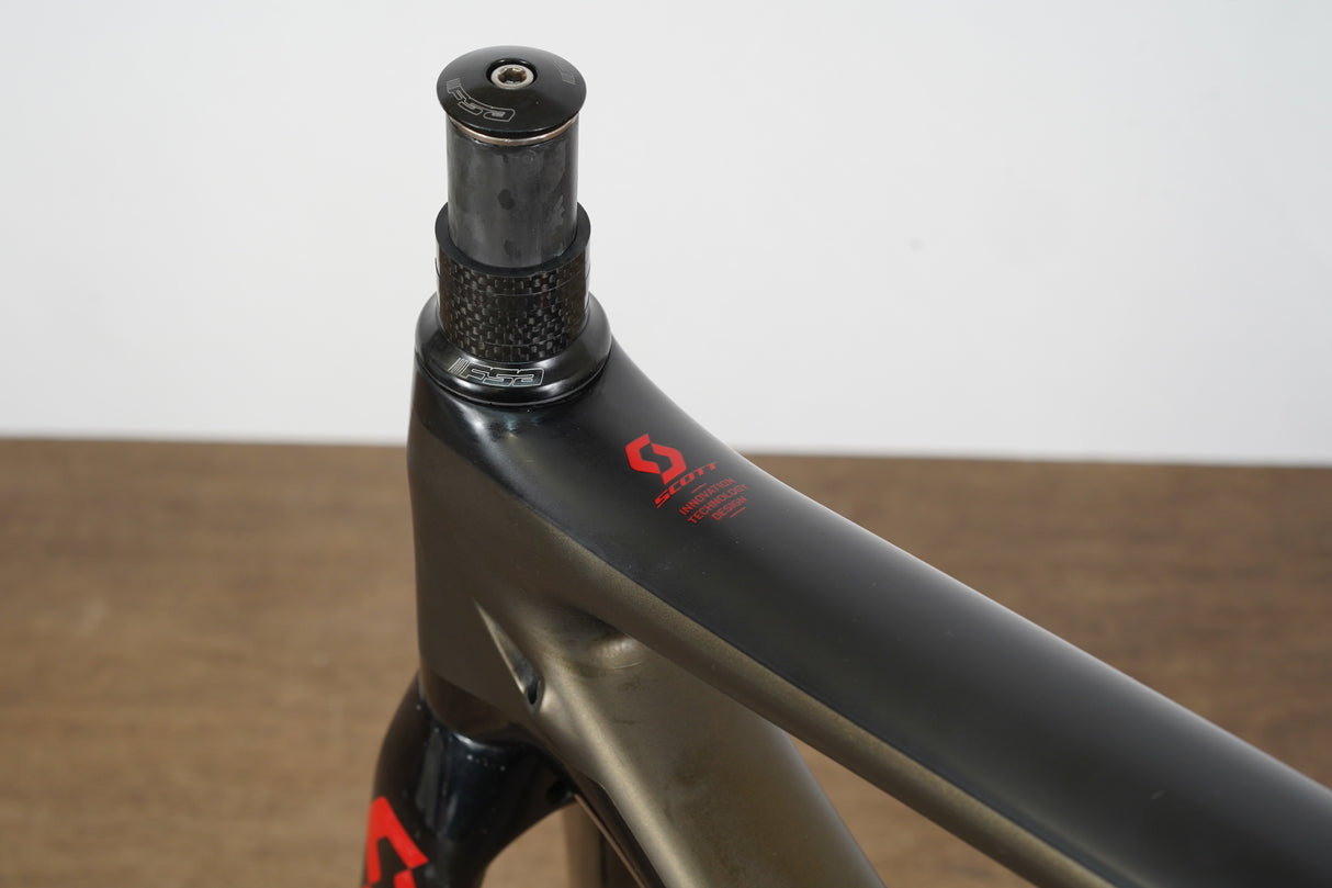 52cm Scott Addict RC Carbon Rim Brake Road Frameset