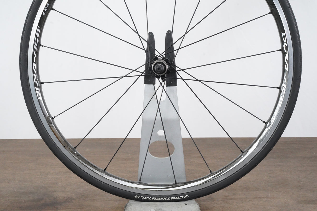 Shimano Dura-Ace WH-9000 C24 Carbon Clincher Rim Brake Wheelset 11 Speed