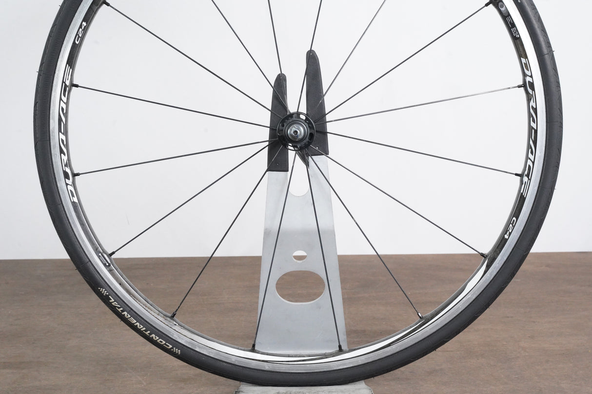 Shimano Dura-Ace WH-9000 C24 Carbon Clincher Rim Brake Wheelset 11 Speed
