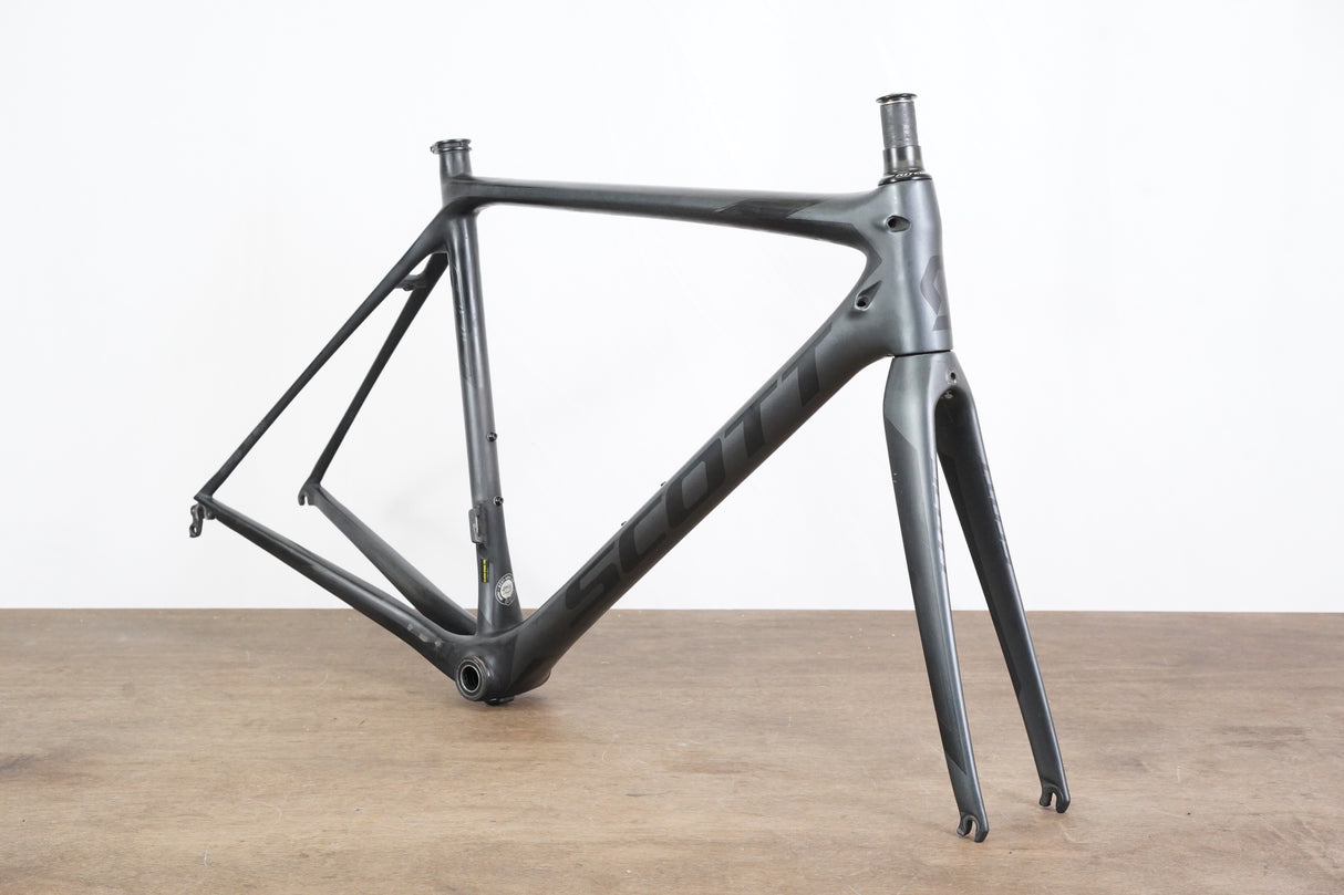 54cm Scott Addict Carbon Rim Brake Road Frameset