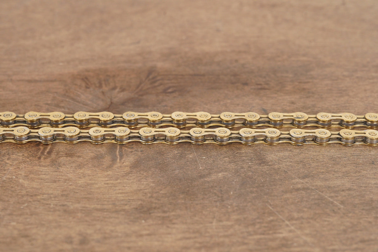 106L KMC X11SL Gold 11 Speed Road Chain 75% Life Remaining 106 Links