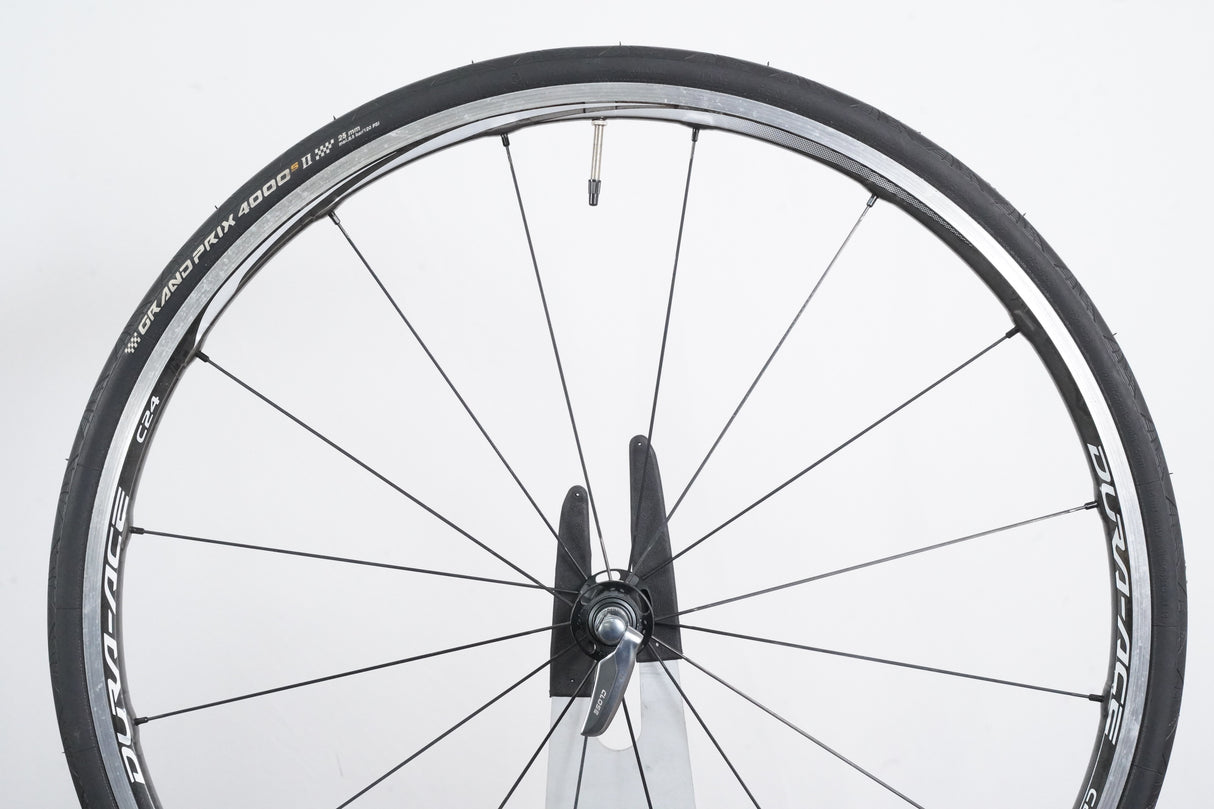 Shimano Dura-Ace WH-9000 C24 Carbon Clincher Rim Brake Wheelset 11 Speed