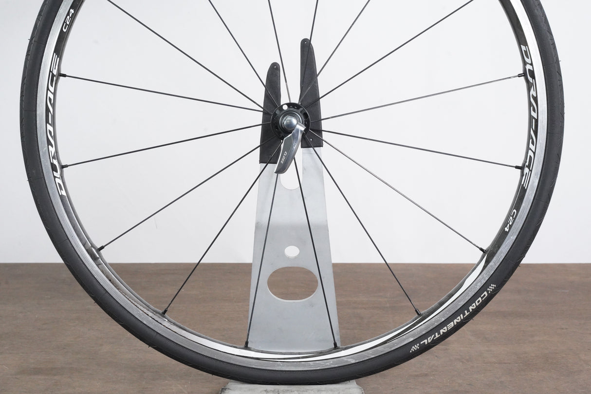 Shimano Dura-Ace WH-9000 C24 Carbon Clincher Rim Brake Wheelset 11 Speed