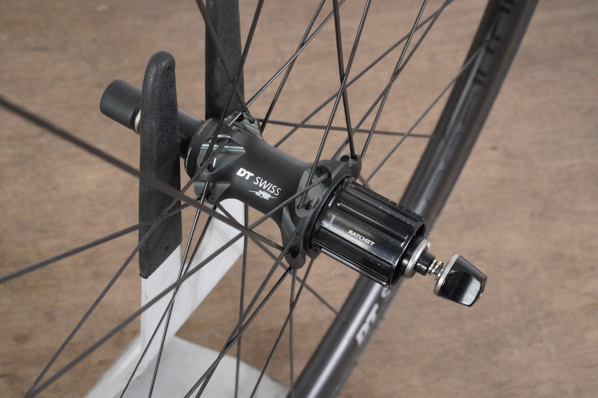 REAR DT Swiss PRC 1400 Carbon Clincher Rim Brake Wheel Shimano/SRAM 11 Speed