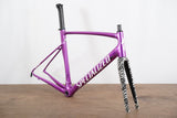 56cm Specialized Allez Sprint Zebra LTD Alloy Rim Brake Road Frameset