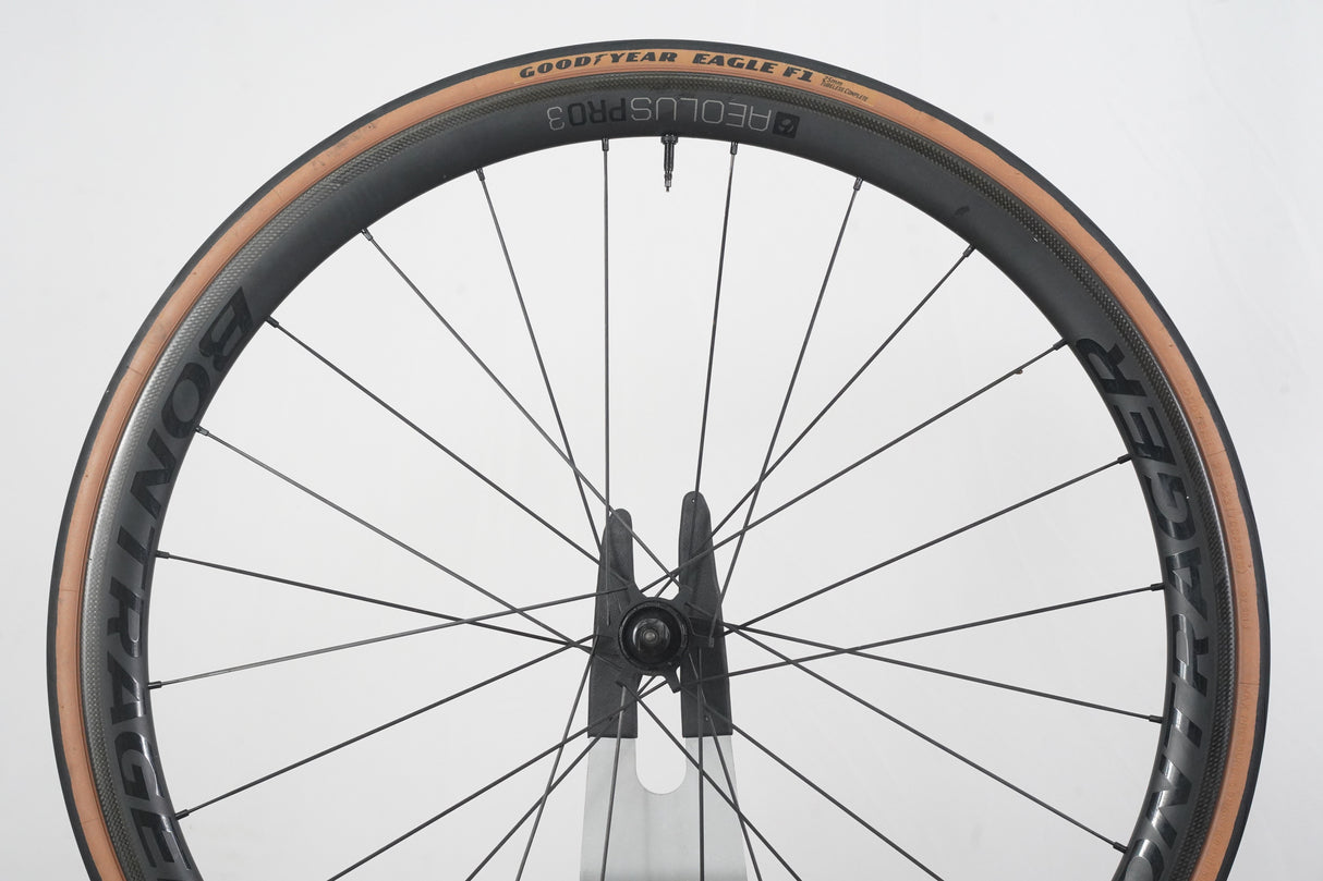 Bontrager Aeolus Pro 3 TLR Carbon Tubeless Clincher Rim Brake Wheelset 11 Speed