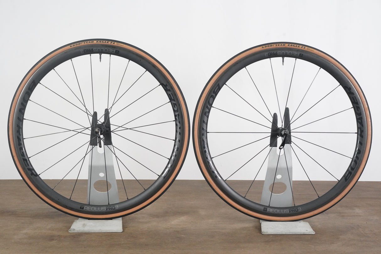 Bontrager Aeolus Pro 3 TLR Carbon Tubeless Clincher Rim Brake Wheelset 11 Speed