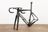 2019 54cm Cervelo S5 Carbon Aero Disc Brake Road Frameset + Cockpit