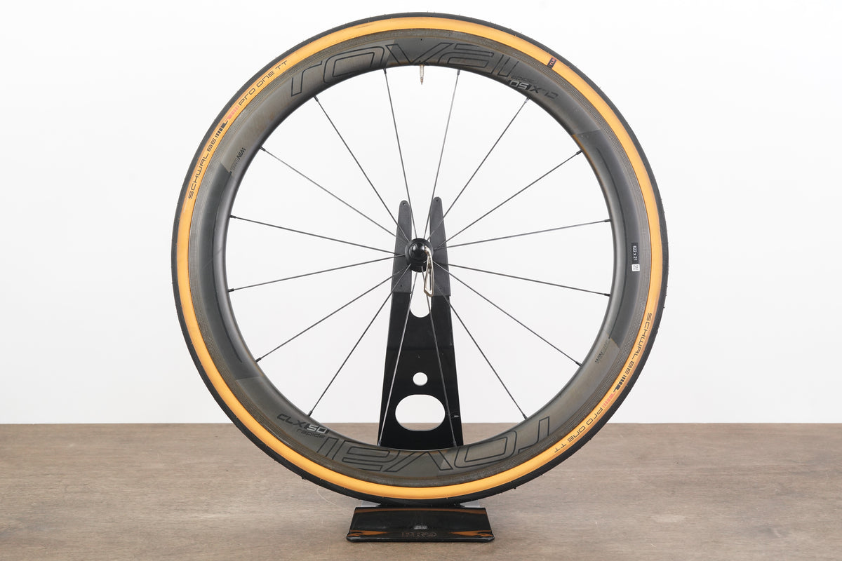 FRONT Roval CLX 50 Carbon Tubeless Clincher Rim Brake Wheel