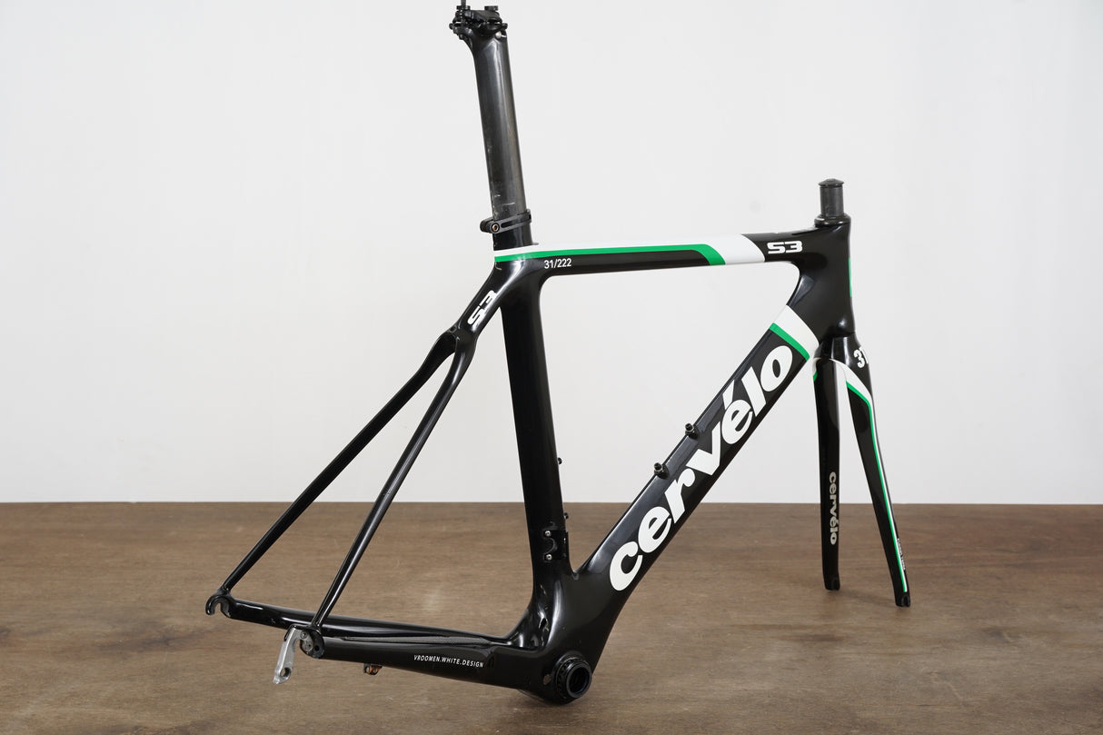 54cm Cervelo S3 Limited edition Carbon Rim Brake Road Frameset (31/222)