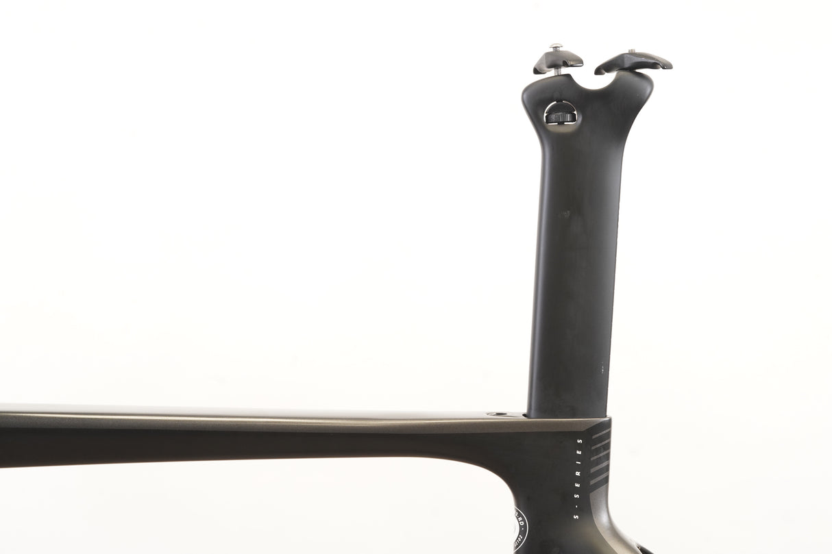 2019 54cm Cervelo S5 Carbon Aero Disc Brake Road Frameset + Cockpit