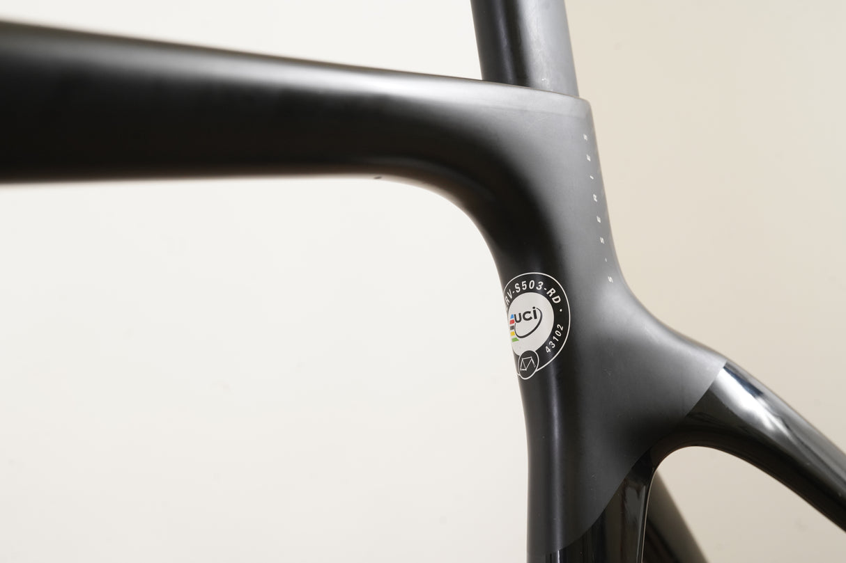 2019 54cm Cervelo S5 Carbon Aero Disc Brake Road Frameset + Cockpit