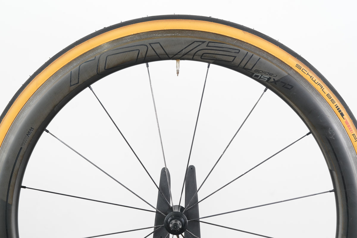 FRONT Roval CLX 50 Carbon Tubeless Clincher Rim Brake Wheel