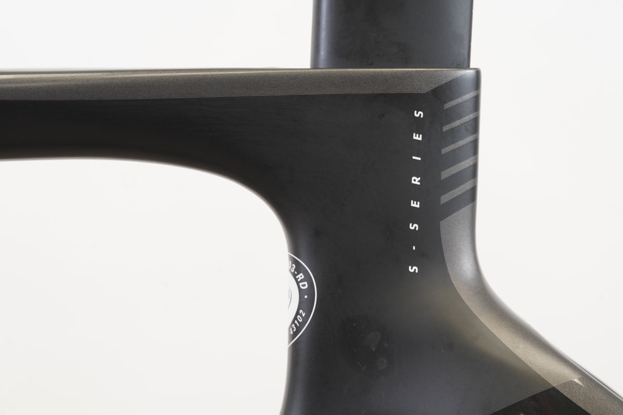 2019 54cm Cervelo S5 Carbon Aero Disc Brake Road Frameset + Cockpit