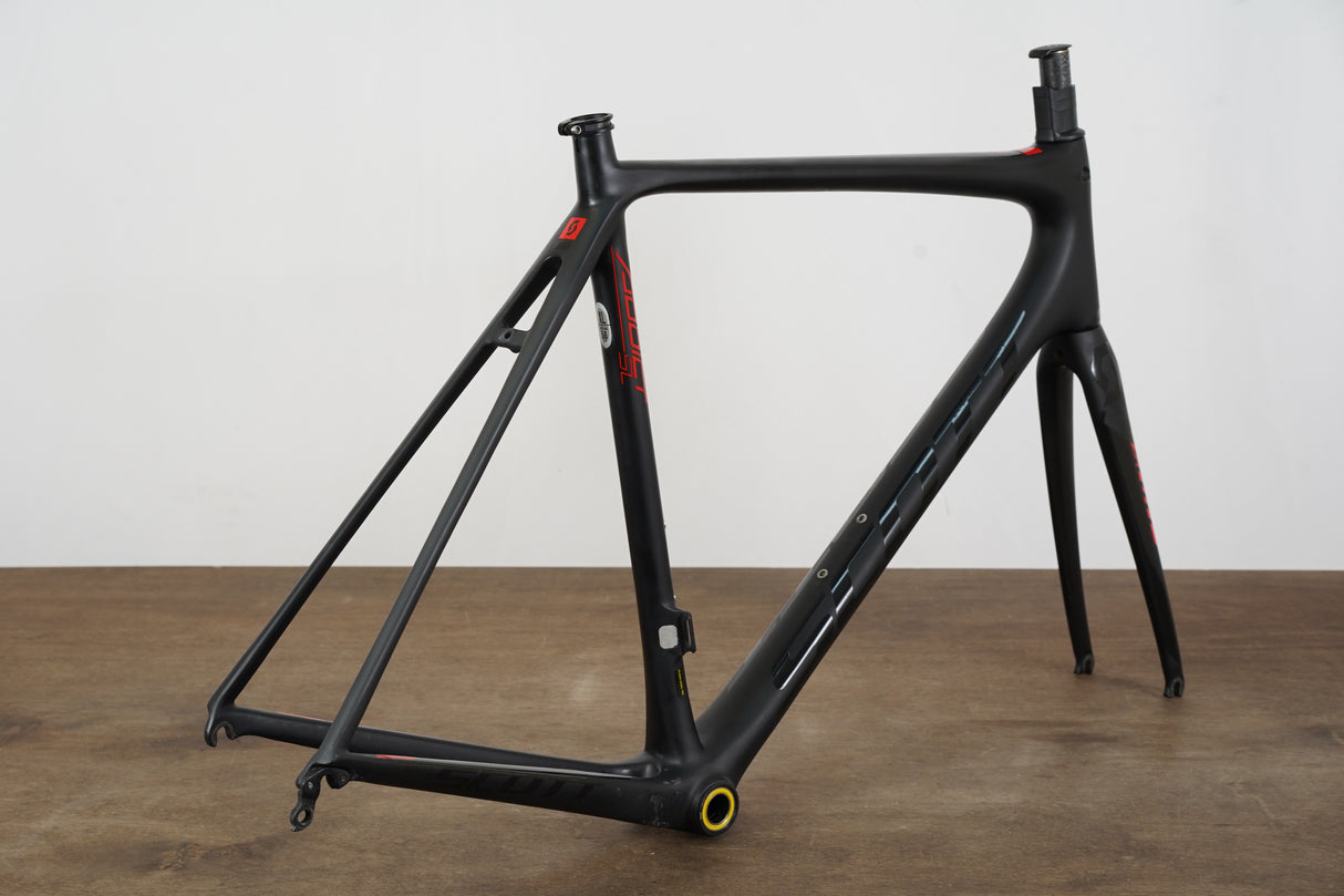 XL Scott Addict SL Carbon Rim Brake Frameset