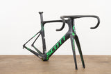 M (54cm) Scott Foil Team Di2 Carbon Aero Rim Brake Road Frameset + Cockpit