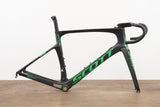 M (54cm) Scott Foil Team Di2 Carbon Aero Rim Brake Road Frameset + Cockpit