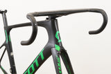 M (54cm) Scott Foil Team Di2 Carbon Aero Rim Brake Road Frameset + Cockpit