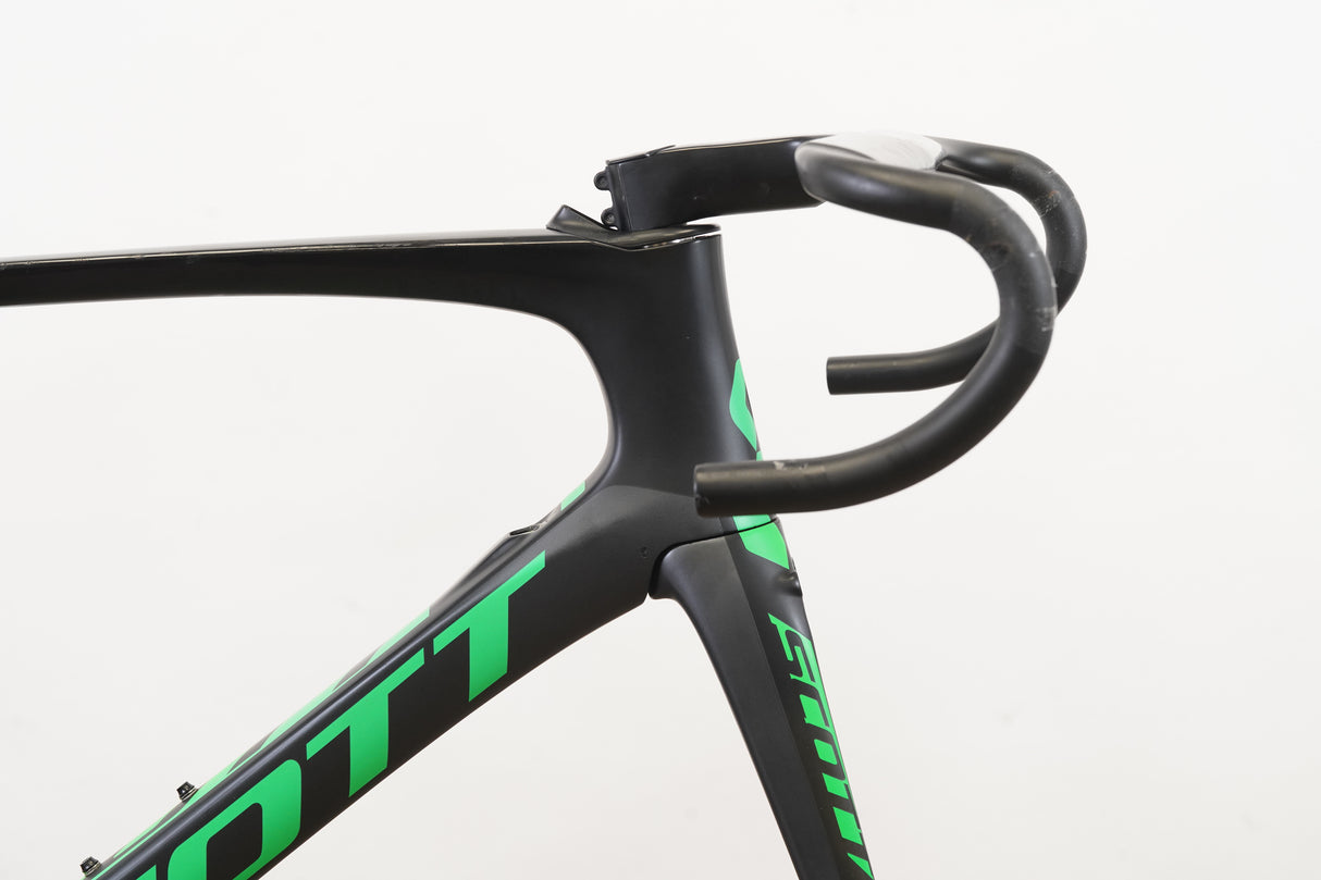 M (54cm) Scott Foil Team Di2 Carbon Aero Rim Brake Road Frameset + Cockpit