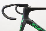 M (54cm) Scott Foil Team Di2 Carbon Aero Rim Brake Road Frameset + Cockpit