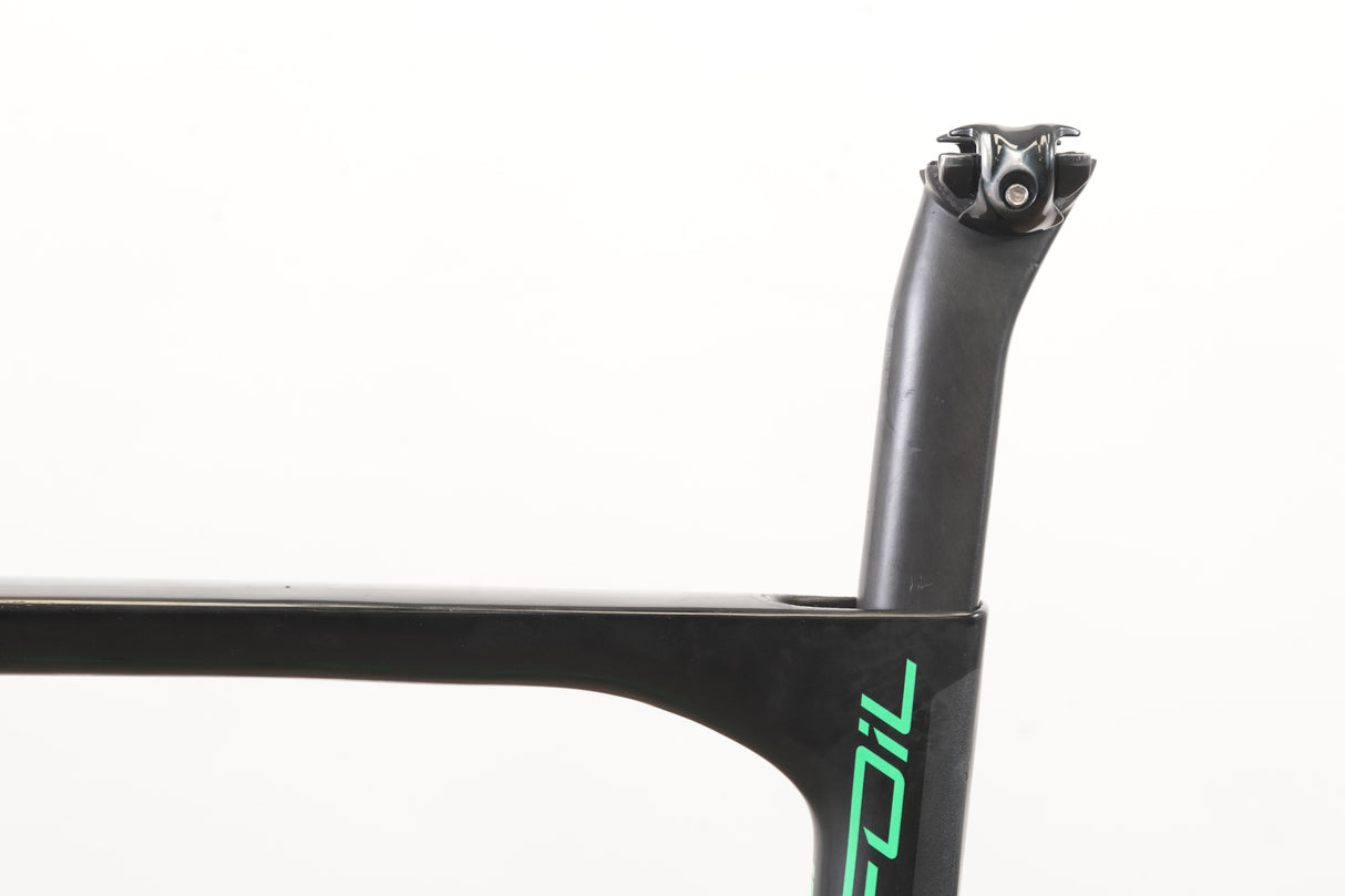 M (54cm) Scott Foil Team Di2 Carbon Aero Rim Brake Road Frameset + Cockpit