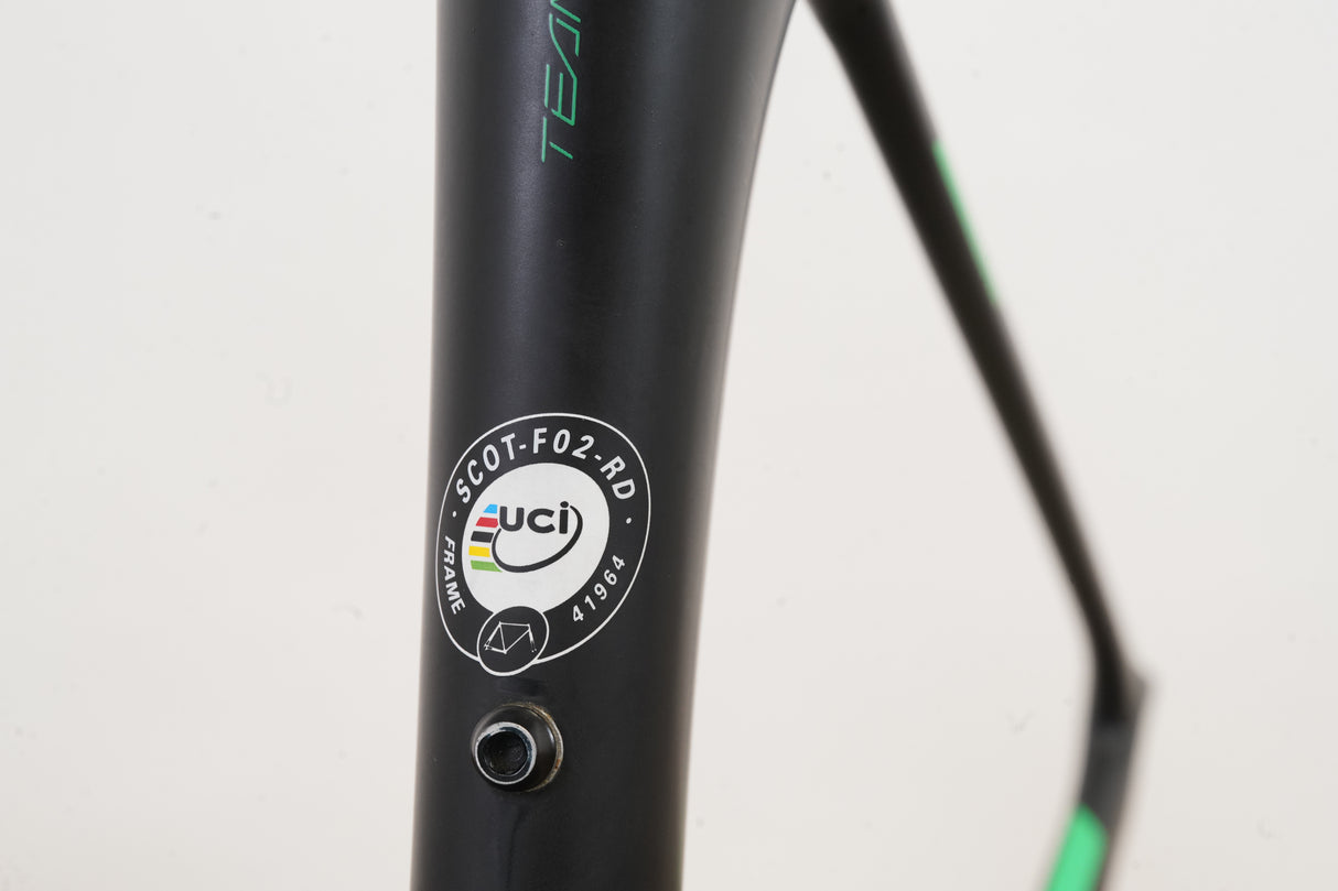 M (54cm) Scott Foil Team Di2 Carbon Aero Rim Brake Road Frameset + Cockpit