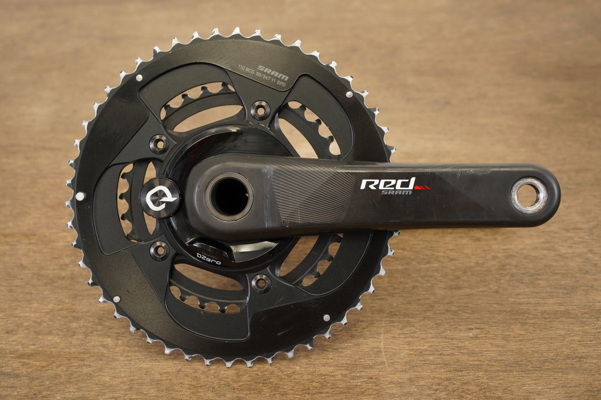 172.5mm 50/34T GXP SRAM Red 22 Quarq DZero Power Meter Crankset