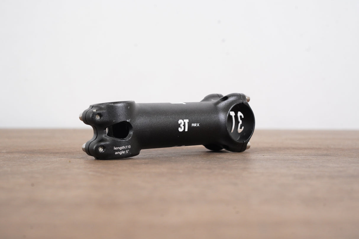 3T ARX 110mm ±5 Degree Alloy Road Stem 148g 1 1/8" 31.8mm