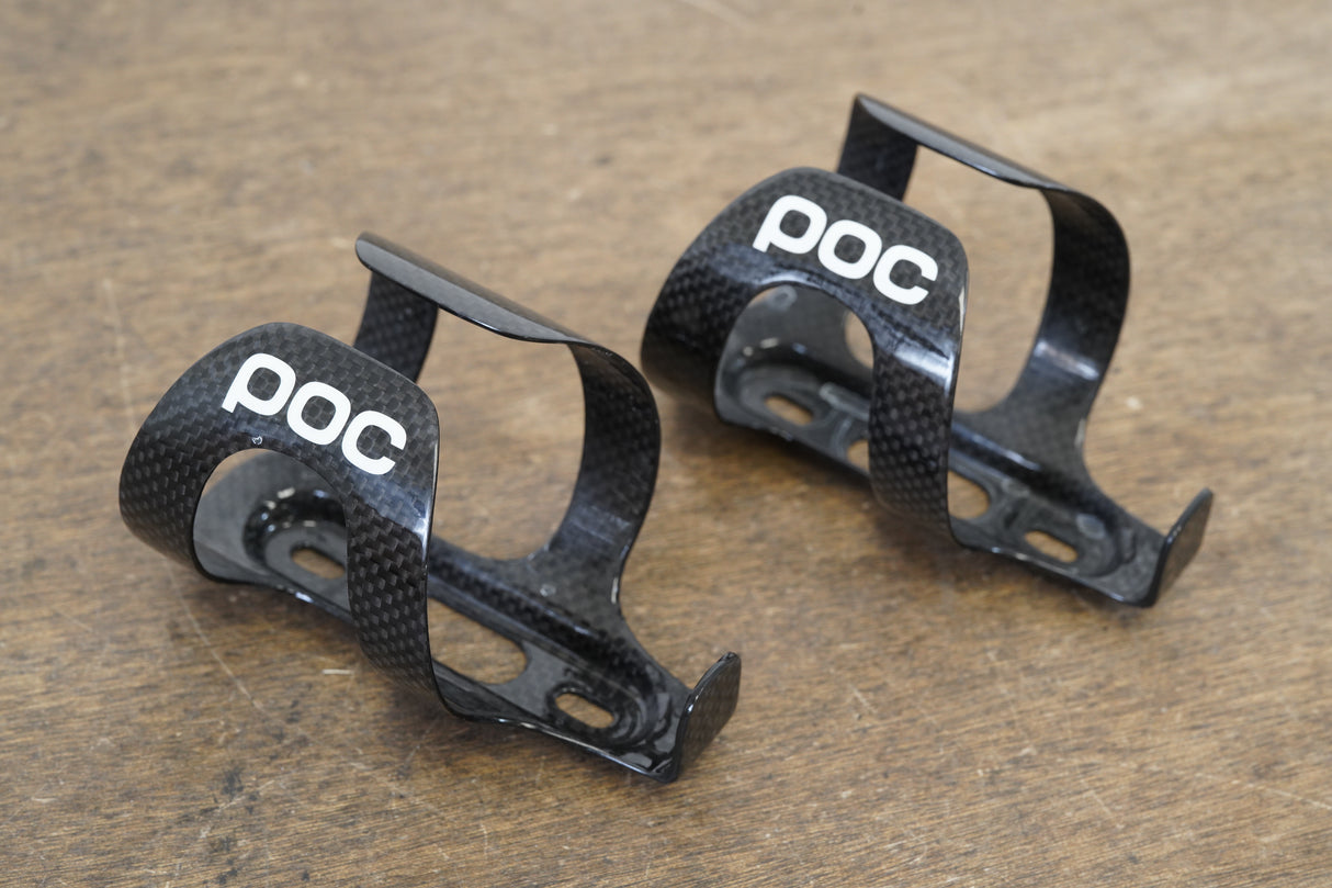 (2) POC Carbon Water Bottle Cages 50g