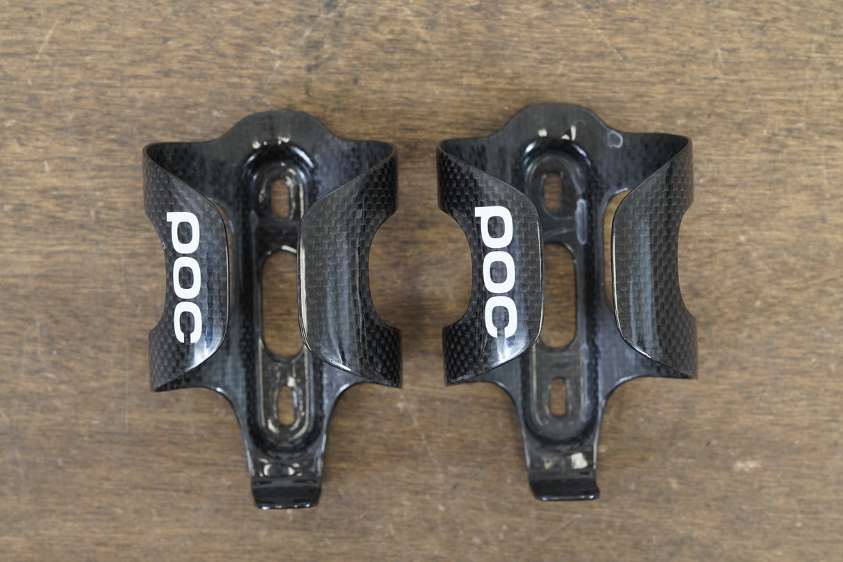 (2) POC Carbon Water Bottle Cages 50g