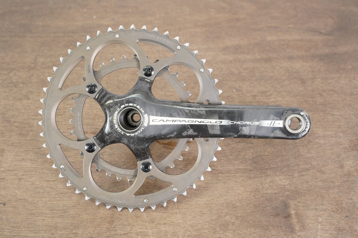 172.5mm 50/34T Campagnolo Chorus 11 Speed Carbon Road Crankset