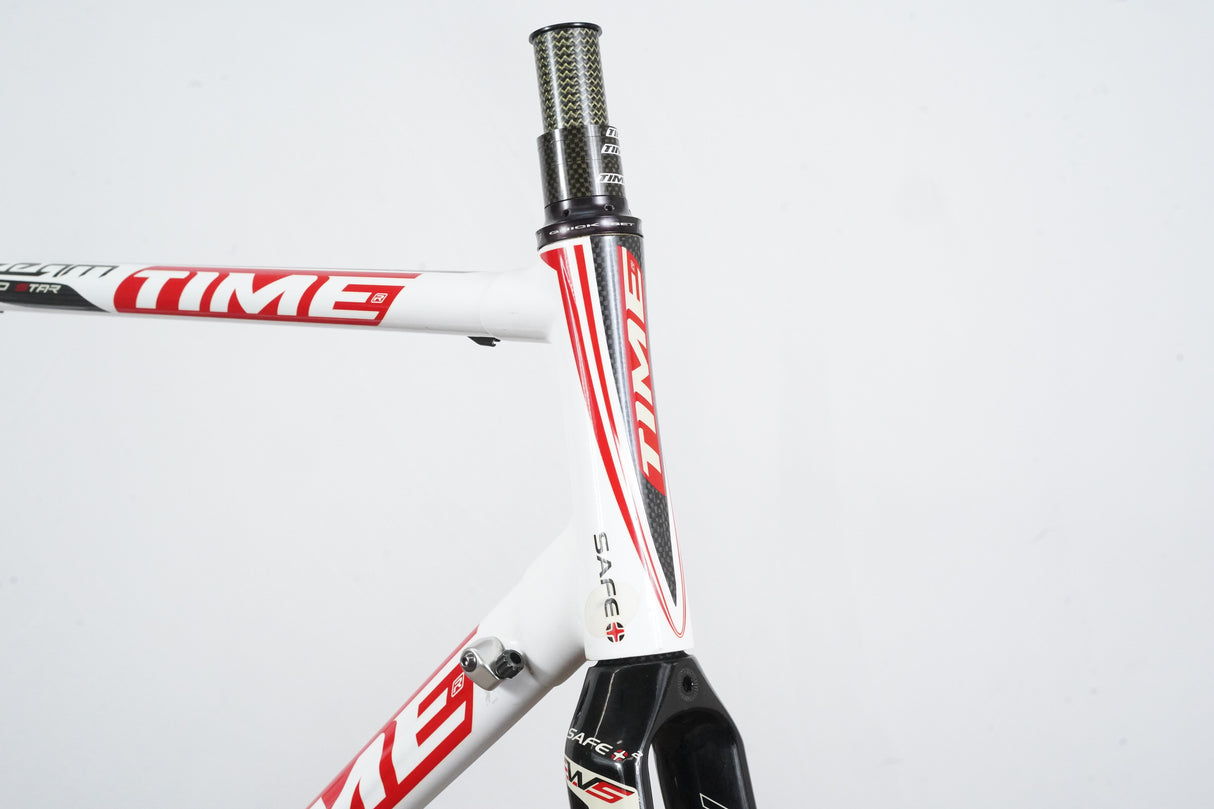 L (Large) Time VXRS ULTEAM Carbon Rim Brake Road Frameset