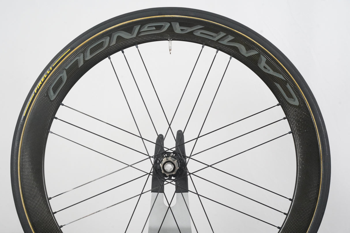Campagnolo Bora One 50 Carbon Tubular Disc Brake Wheelset Campagnolo 11 Speed