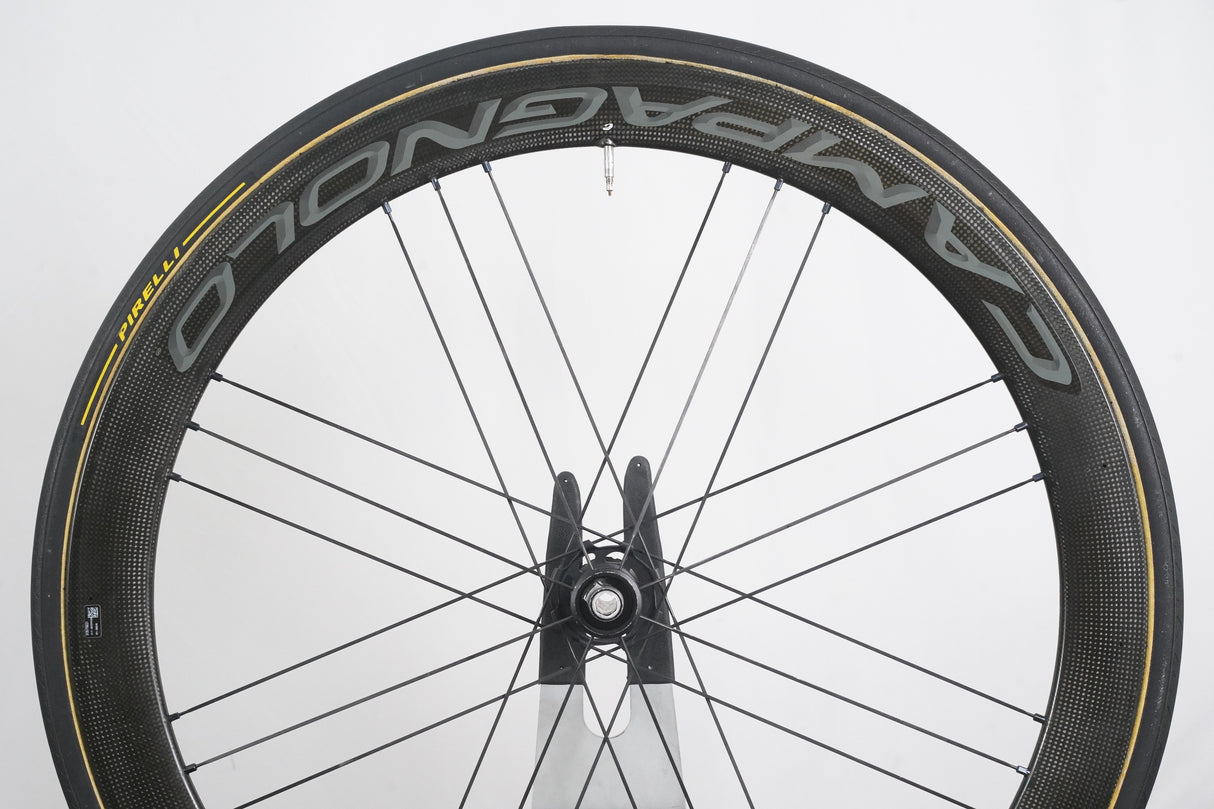 Campagnolo Bora One 50 Carbon Tubular Disc Brake Wheelset Campagnolo 11 Speed
