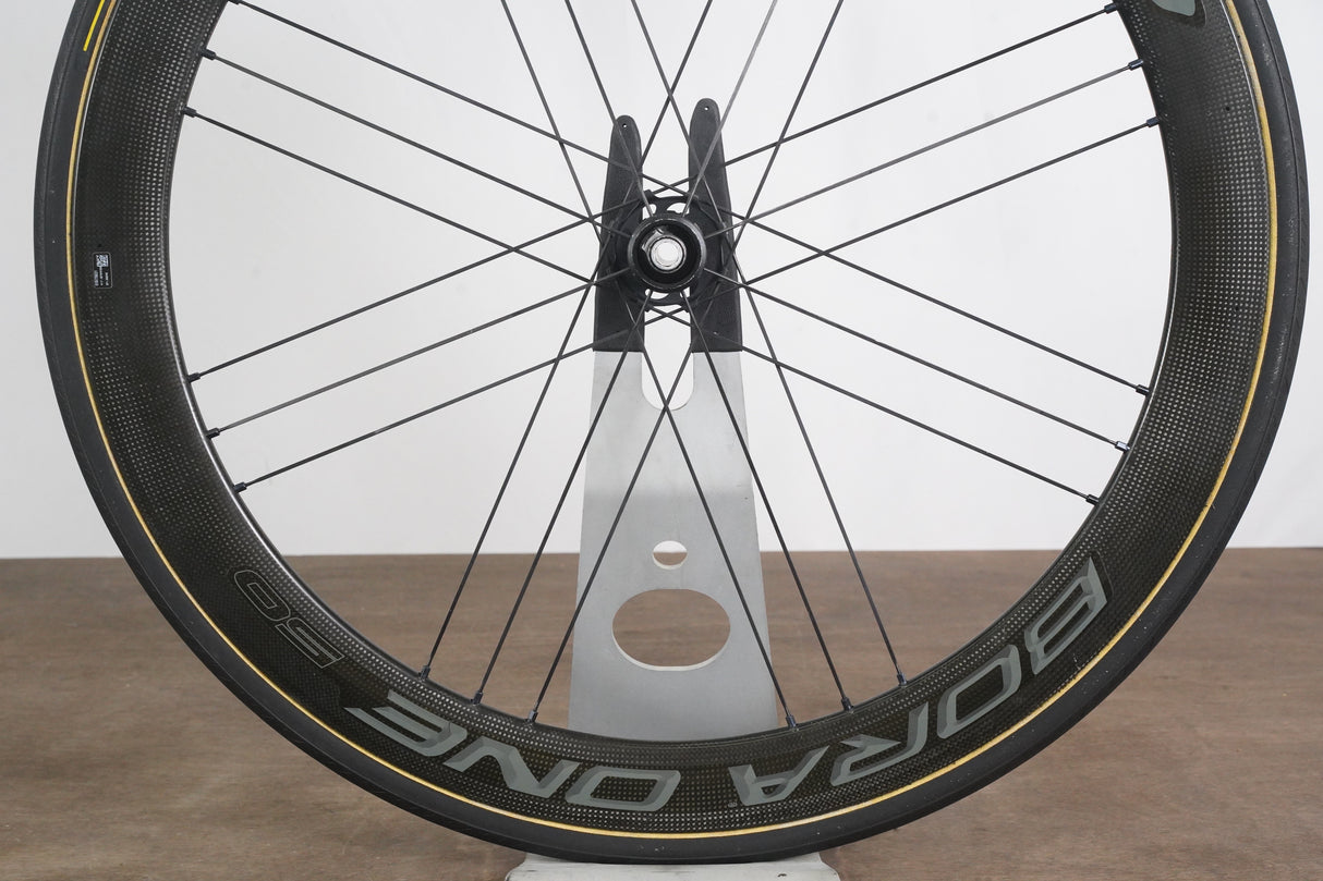 Campagnolo Bora One 50 Carbon Tubular Disc Brake Wheelset Campagnolo 11 Speed