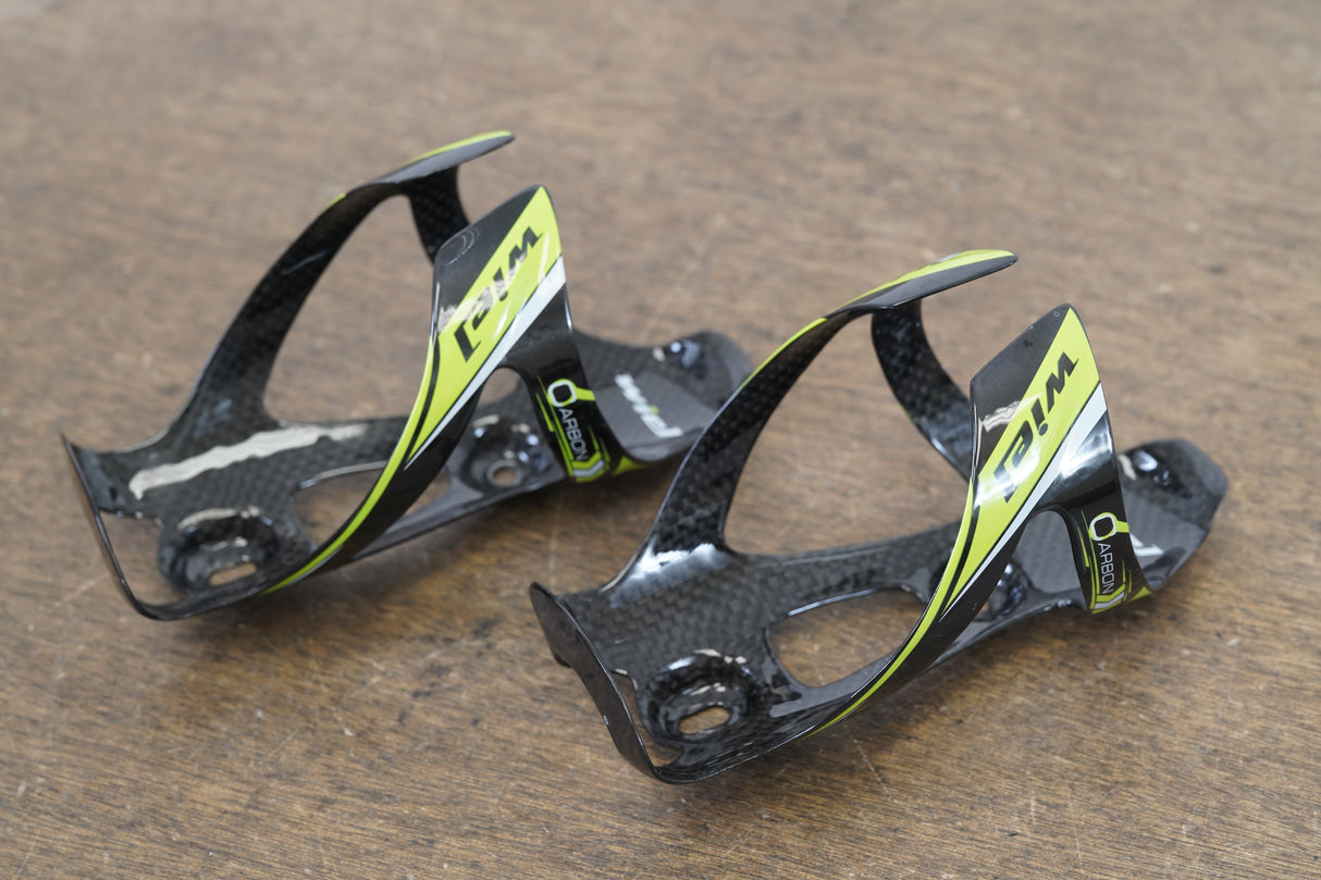 (2) Wiel Carbon Water Bottle Cages 44g