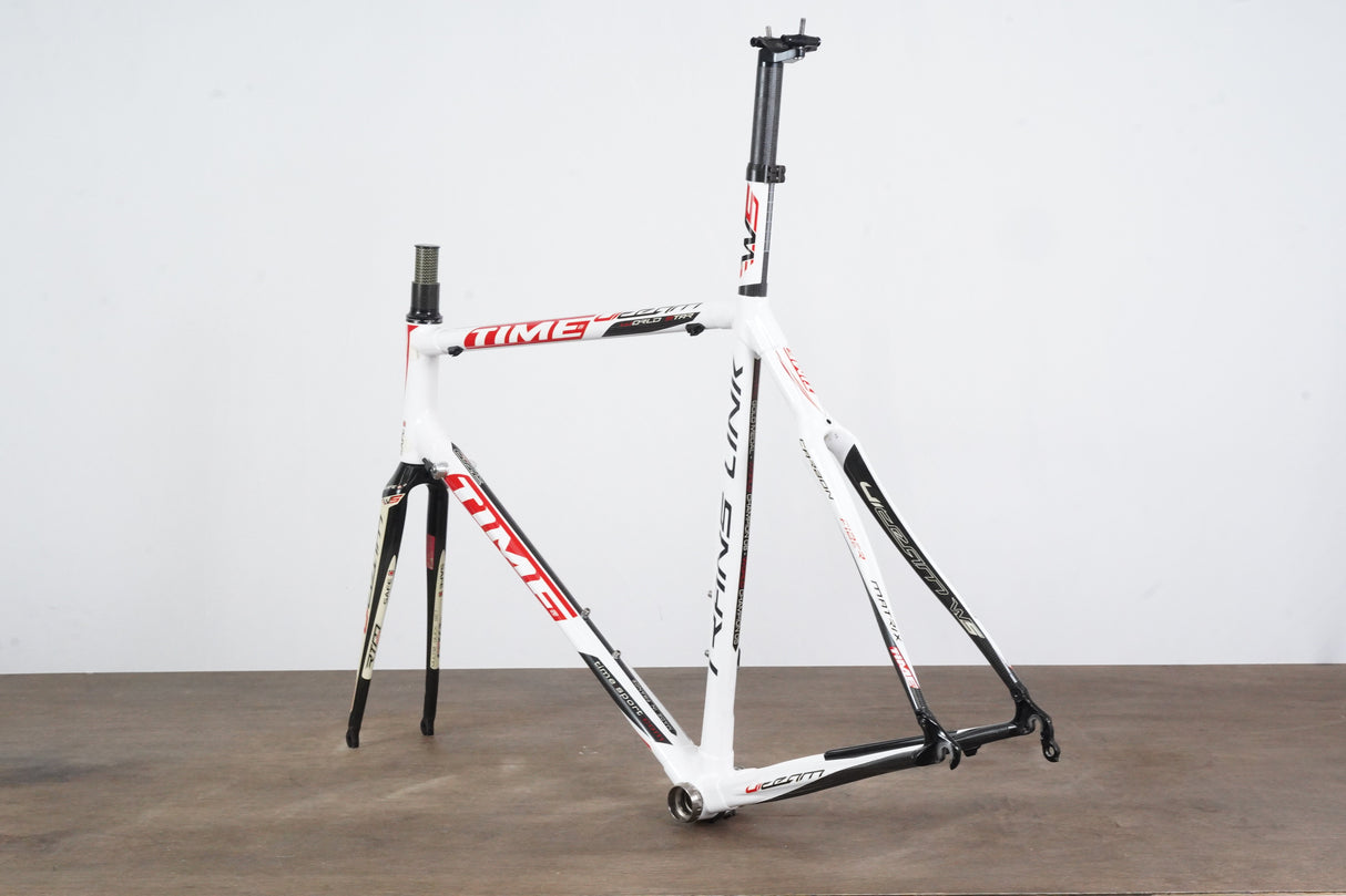 L (Large) Time VXRS ULTEAM Carbon Rim Brake Road Frameset